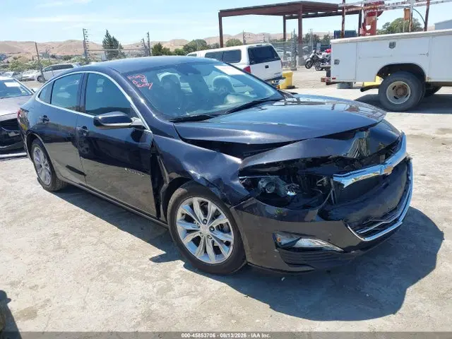 1G1ZD5ST1PF227617 — 2023 Chevrolet Malibu FWD 1LT, Передняя часть (Front End), фото до ремонта