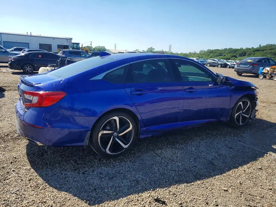 2019 HONDA ACCORD VIN 1HGCV1F36KA037011 фото 3