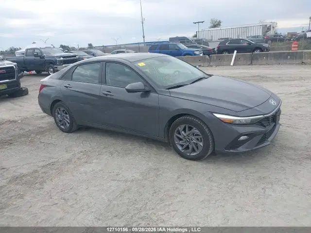 KMHLM4DGXSU027262 — 2025 Hyundai Elantra SEL Sport, Right Side, фото до ремонта