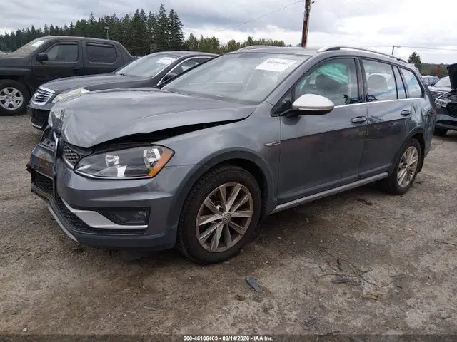 2017 Volkswagen Golf Alltrack Tsi S/tsi Se/tsi Sel VIN 3VWH17AU7HM514380 фото 2