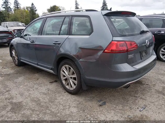2017 Volkswagen Golf Alltrack Tsi S/tsi Se/tsi Sel VIN 3VWH17AU7HM514380 фото 3