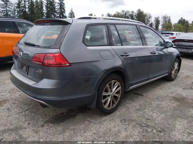 2017 Volkswagen Golf Alltrack Tsi S/tsi Se/tsi Sel VIN 3VWH17AU7HM514380 фото 4