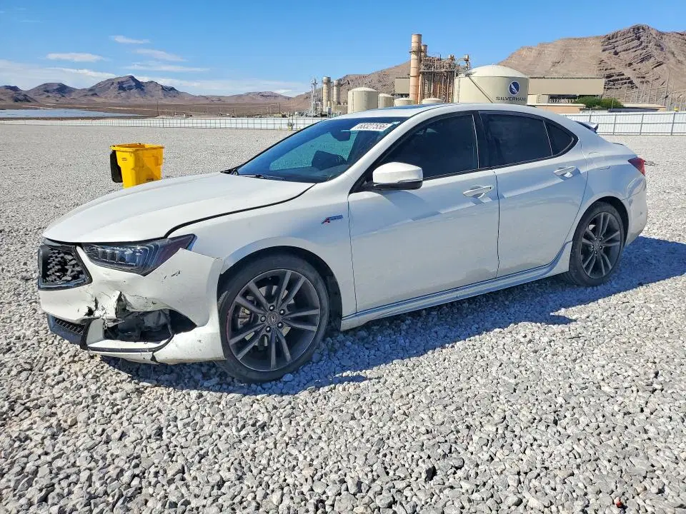 19UUB1F68KA001201 — 2019 Acura TLX, Передняя часть, фото до ремонта