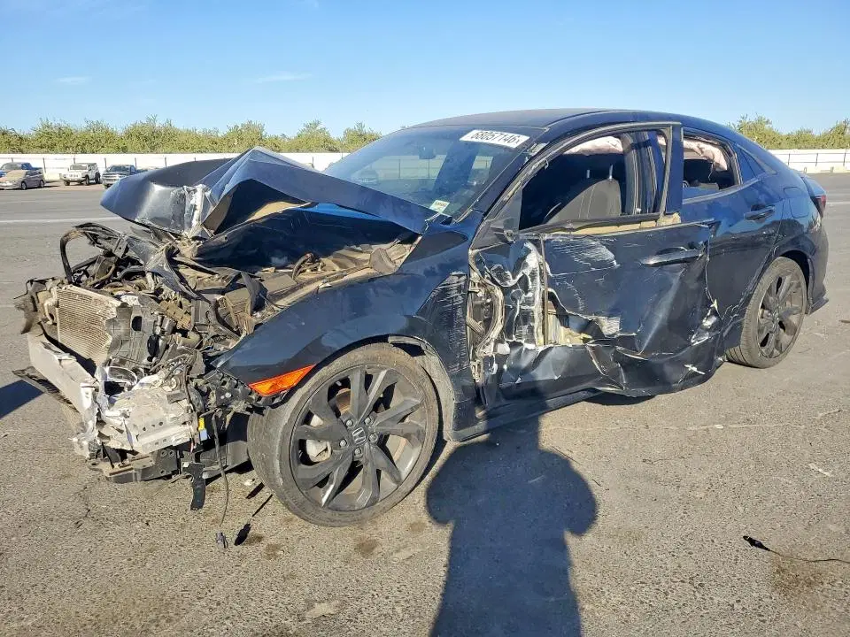 SHHFK7G49JU226366 — 2018 Honda Civic, Передняя часть (Front End), фото до ремонта