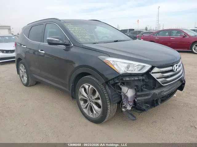 5XYZUDLA8GG322395 — 2016 Hyundai Santa Fe Sport 2.0T Limited, Передняя часть (Front), фото до ремонта