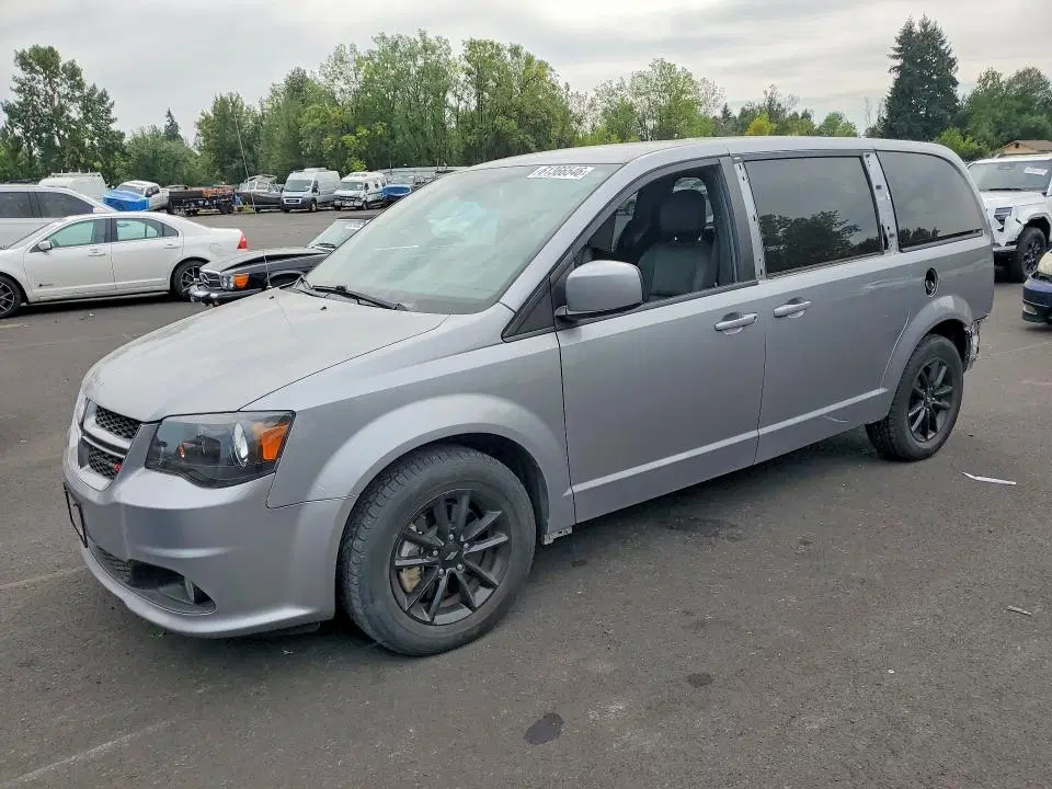 2C4RDGEG0KR688665 — 2019 Dodge Grand Caravan, Задняя часть (Rear End), фото до ремонта