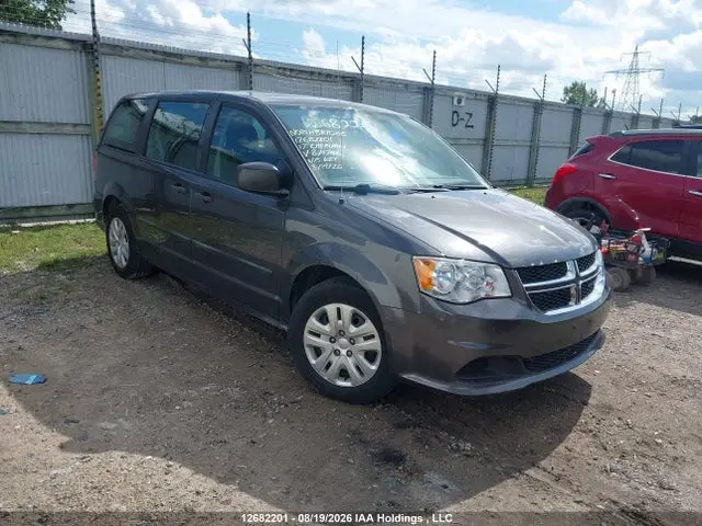 2C4RDGBGXHR871746 — 2017 Dodge Grand Caravan SE, Подтопление (Water), фото до ремонта