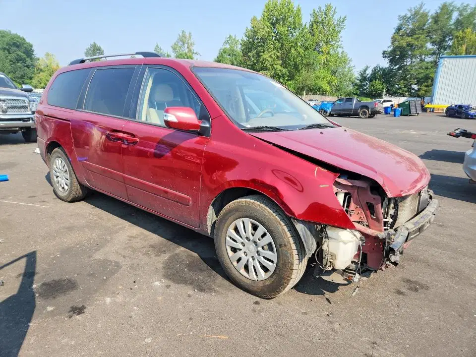 2012 KIA SEDONA VIN KNDMG4C79C6433251 фото 4