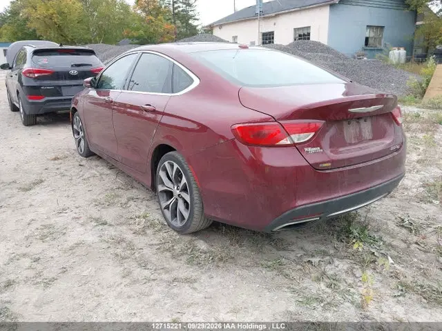 2016 Chrysler 200 C VIN 1C3CCCCG5GN163470 фото 3