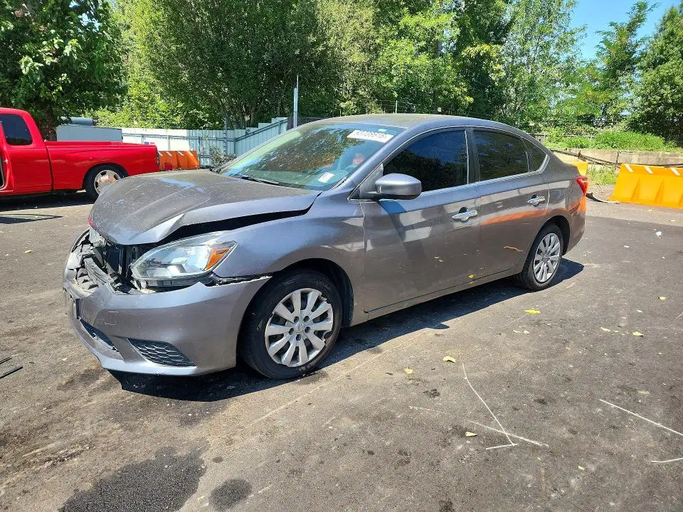 3N1AB7AP8JY251832 — 2018 Nissan Sentra, Передняя часть (Front End), фото до ремонта