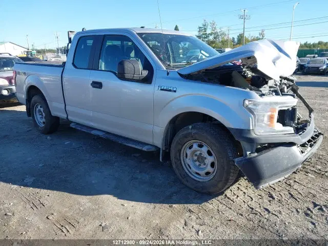 1FTFX1E56JKG07574 — 2018 Ford F150 Super Cab, Передняя часть (Front), фото до ремонта