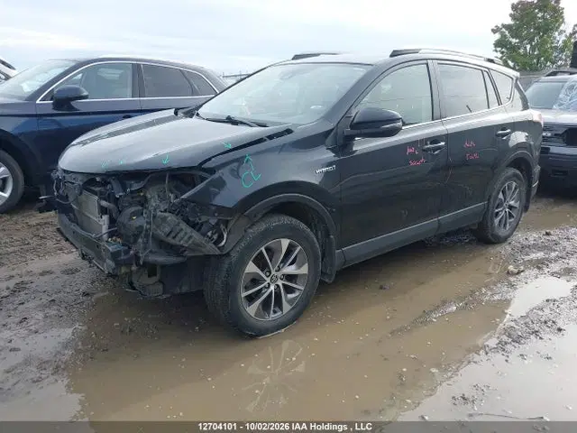 2017 Toyota Rav4 Hybrid Le+ VIN JTMRJREV4HD070750 фото 2