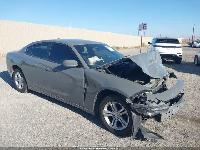 2C3CDXBG1KH662922 — 2019 Dodge Charger SXT RWD, Передняя часть (Front End), фото до ремонта