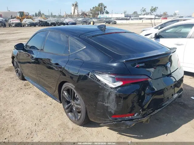 2026 Acura Integra Fwd A-spec VIN 19UDE4H36TA011447 фото 3