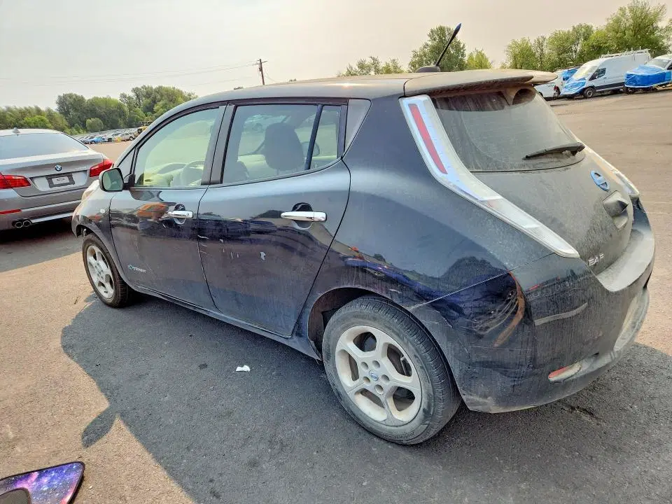 2012 NISSAN LEAF VIN JN1AZ0CP1CT022825 фото 2