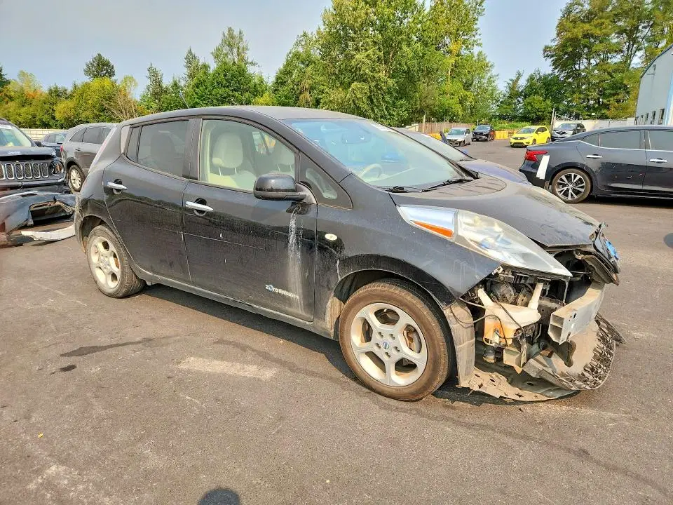 2012 NISSAN LEAF VIN JN1AZ0CP1CT022825 фото 4