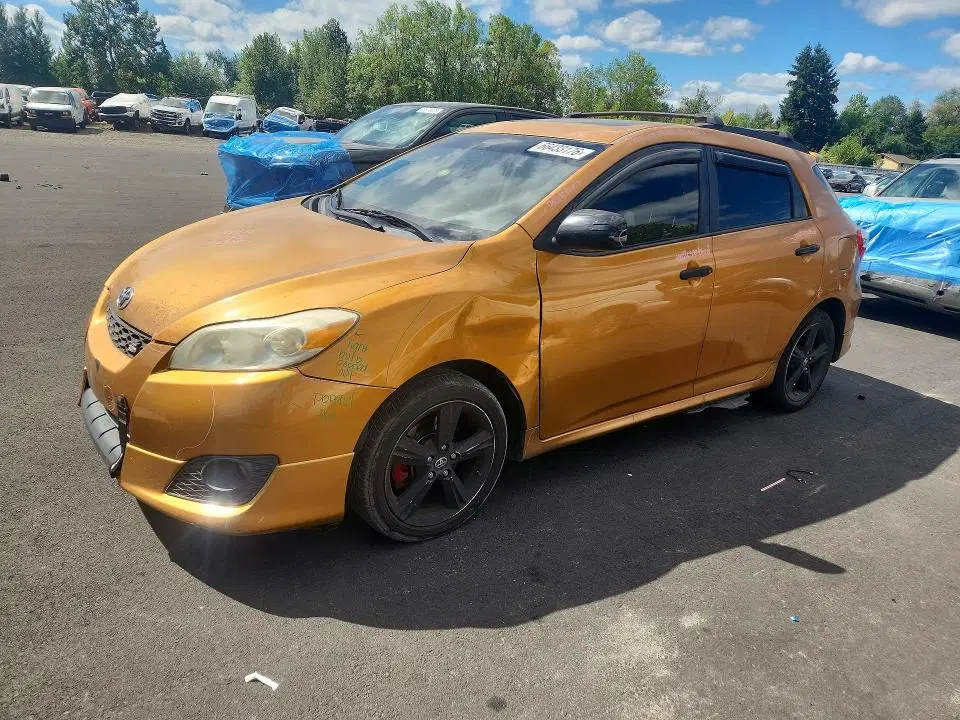 2T1LE40E89C008917 — 2009 Toyota Corolla Matrix, Передняя часть (Front End), фото до ремонта