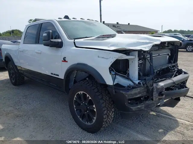 3C63R5EL7SG561191 — 2025 RAM 2500, Передняя часть, фото до ремонта