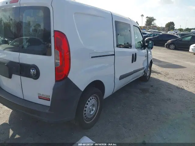 2017 RAM Promaster City Tradesman VIN ZFBERFAB0H6E02890 фото 4