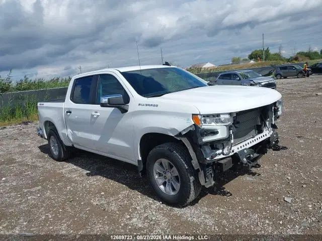 2GCUKDED7S1218832 — 2025 Chevrolet Silverado K1500 LT, Передняя часть (Front), фото до ремонта