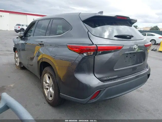 2021 Toyota Highlander Le VIN 5TDZZRAH2MS534108 фото 3