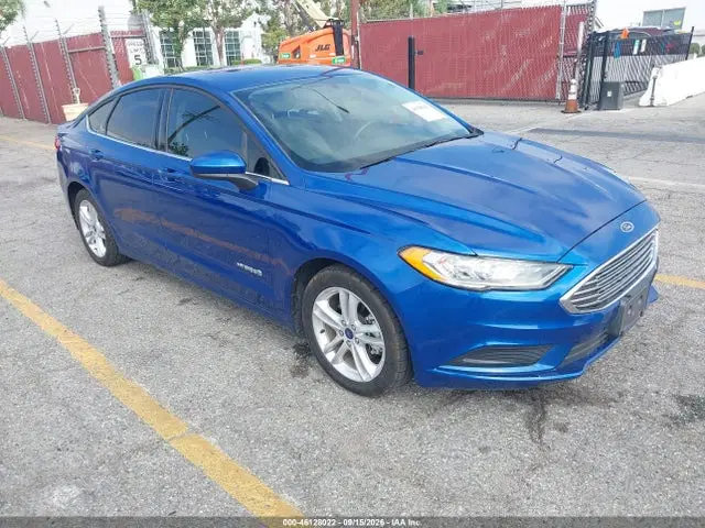 3FA6P0UU8JR254341 — 2018 Ford Fusion Hybrid S, Естественный износ (Normal Wear & Tear), фото до ремонта