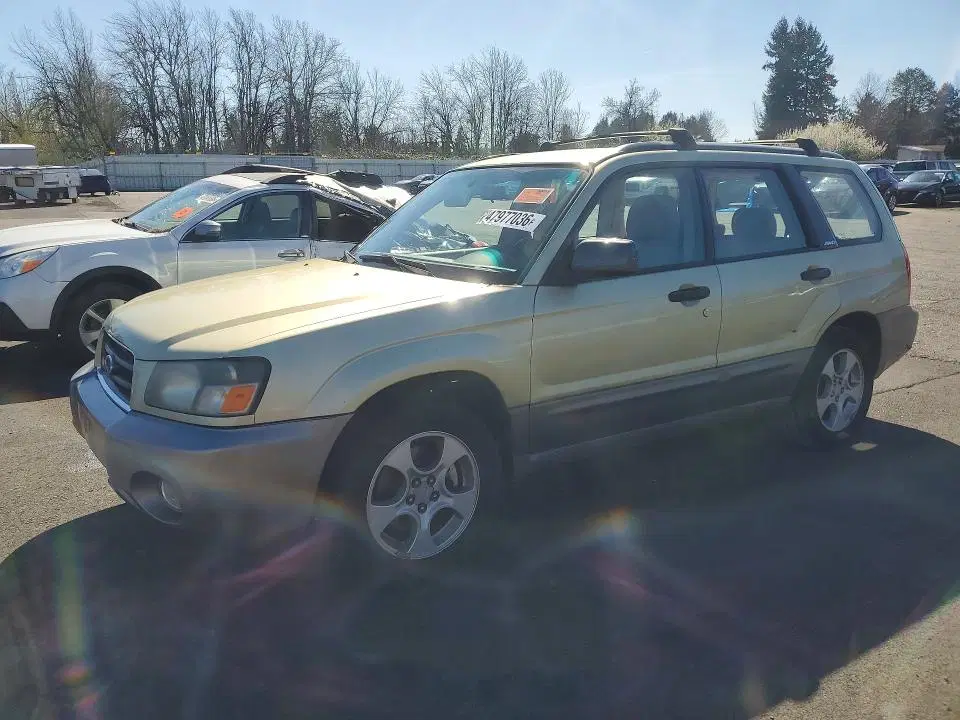 JF1SG65663H717132 — 2003 Subaru Forester, Боковая часть (Side), фото до ремонта