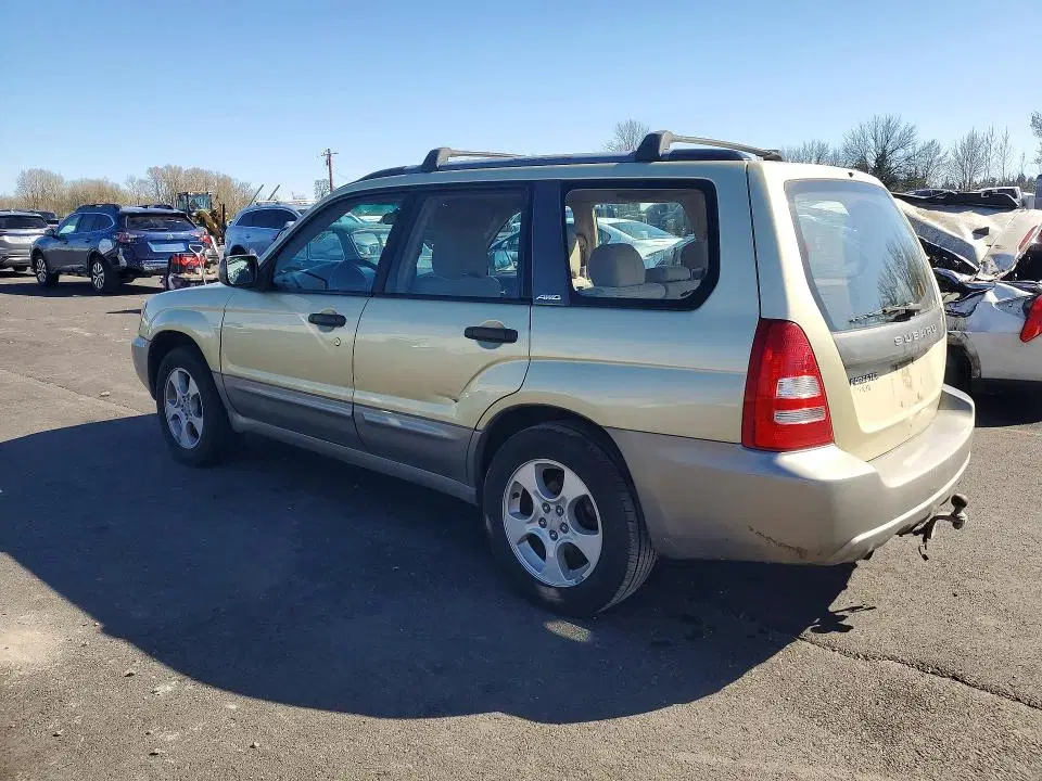 2003 SUBARU FORESTER VIN JF1SG65663H717132 фото 2