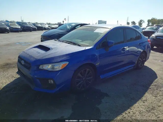 2021 Subaru WRX VIN JF1VA1A61M9800471 фото 2