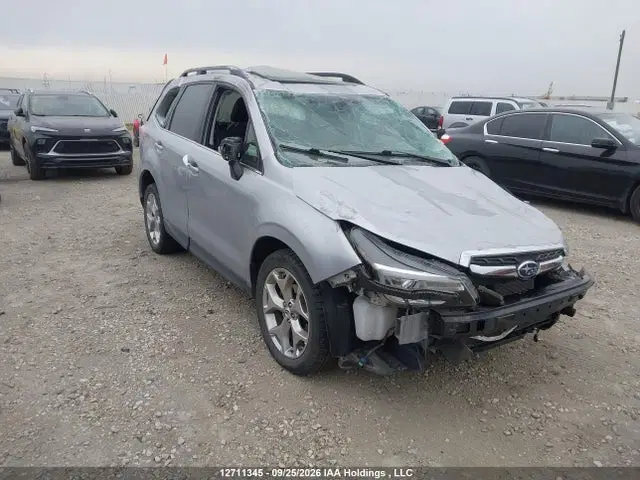 JF2SJEWC3JH401020 — 2018 Subaru Forester 2.5I Touring, Roll Over, фото до ремонта