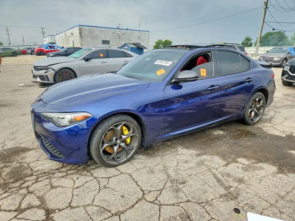 2021 ALFA ROMEO GIULIA VIN ZARFANBNXM7639678 фото 2