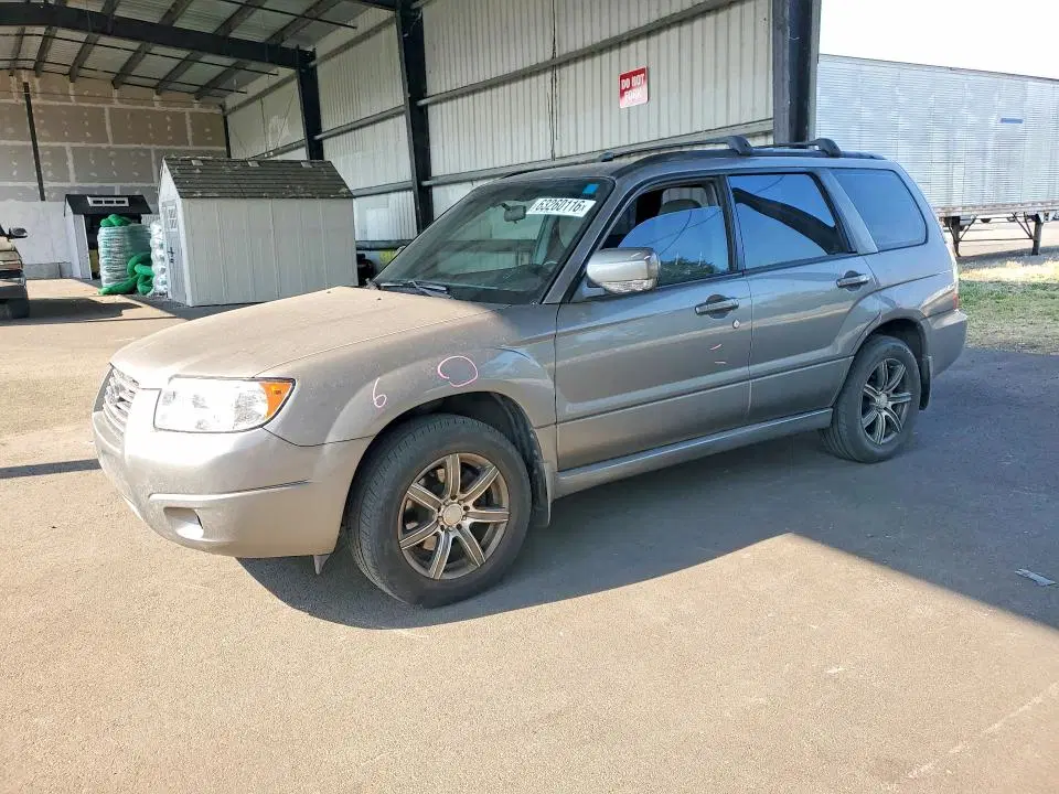 JF1SG65606H709886 — 2006 Subaru Forester, FRONT END, фото до ремонта