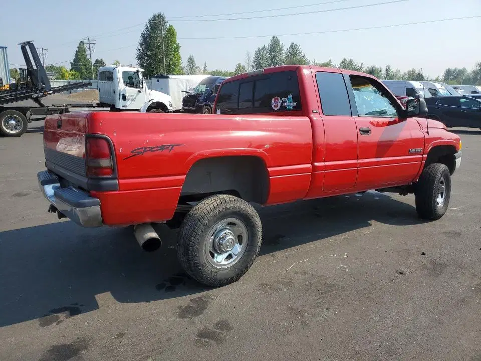 1999 DODGE RAM 2500 VIN 1B7KF2369XJ520687 фото 3