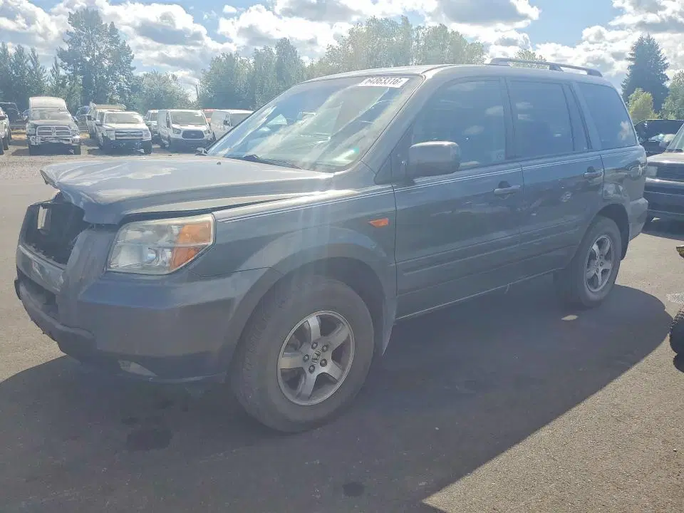 2HKYF18697H501949 — 2007 Honda Pilot, Передняя часть (Front End), фото до ремонта