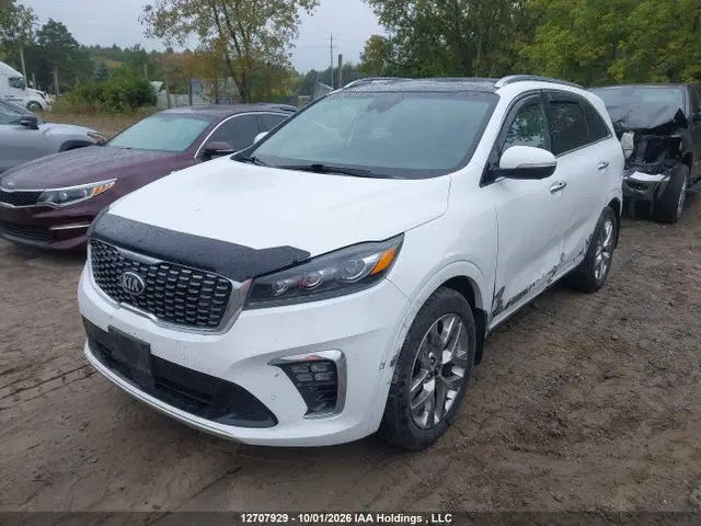 2019 KIA Sorento VIN 5XYPKDA58KG606332 фото 2