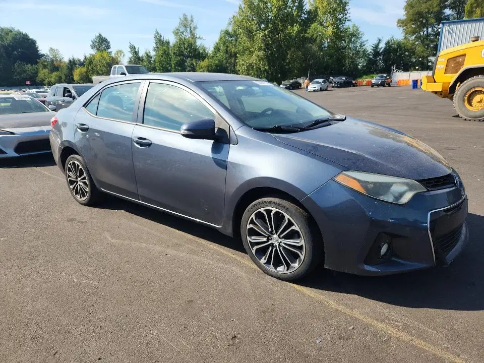 2014 TOYOTA COROLLA VIN 2T1BURHE4EC028737 фото 4