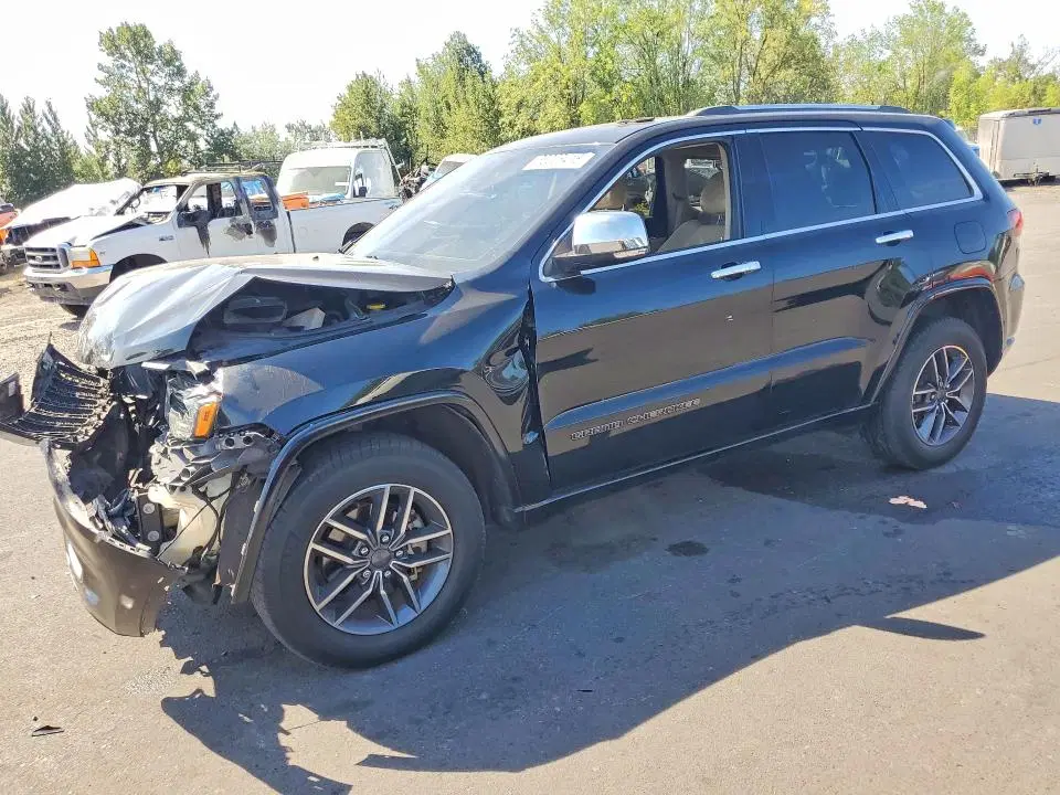 1C4RJFBG4KC762105 — 2019 Jeep Grand Cherokee, Передняя часть (Front End), фото до ремонта