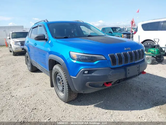 1C4PJMBN5KD304562 — 2019 Jeep Cherokee Trailhawk, Повреждение двигателя (Engine), фото до ремонта