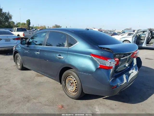 2015 Nissan SENTRA SV VIN 3N1AB7AP1FY325776 фото 3