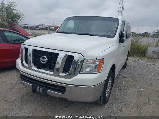 2017 Nissan Nv Passenger Nv3500 Hd Sv V6 VIN 5BZBF0AA4HN853417 фото 2