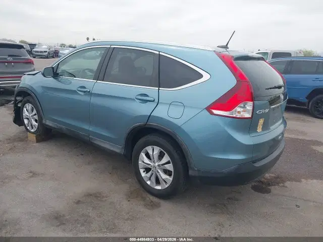 2014 Honda Cr-v Ex-l VIN 2HKRM3H71EH557119 фото 3