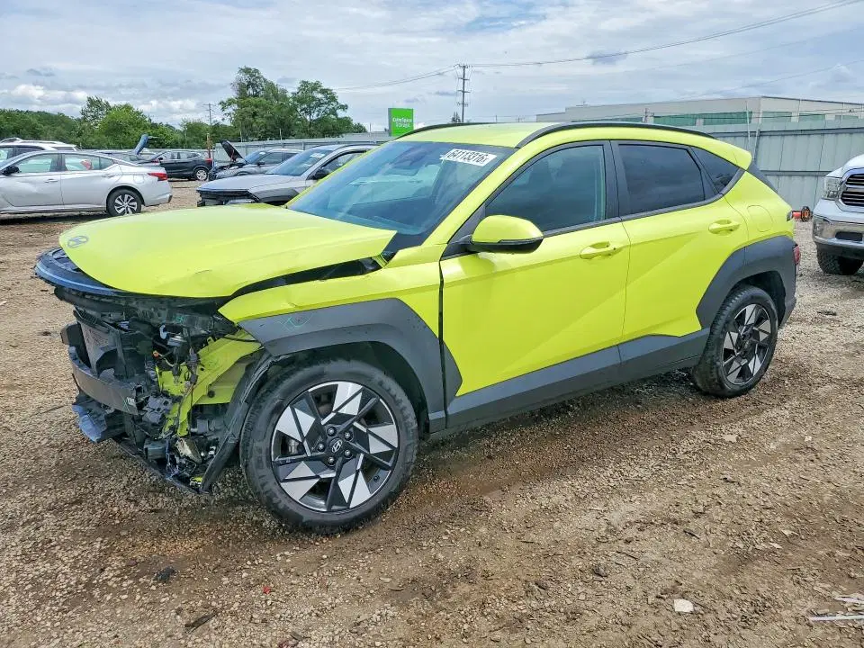 KM8HBCAB1RU079615 — 2024 Hyundai Kona, передняя часть, фото до ремонта