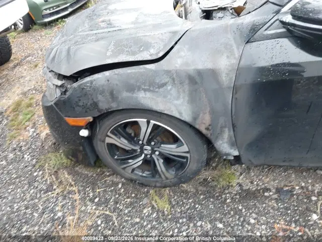 2018 Honda Civic Touring VIN 2HGFC1F92JH106932 фото 2