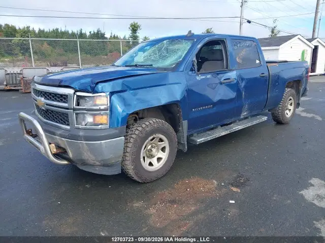 2015 Chevrolet Silverado 1500 Ls/wt VIN 3GCUKPEC5FG461089 фото 2