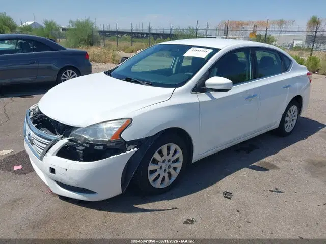 2015 Nissan Sentra Fe+ S/s/sl/sr/sv VIN 3N1AB7AP2FY231583 фото 2