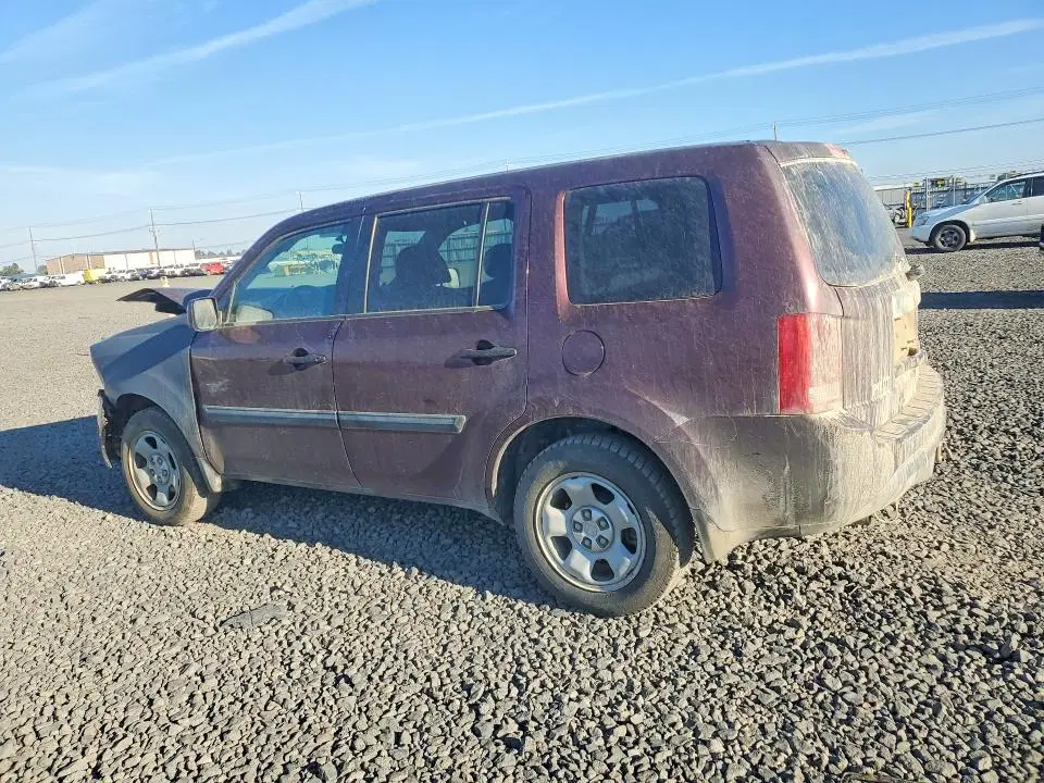 2014 HONDA PILOT VIN 5FNYF4H2XEB030341 фото 2