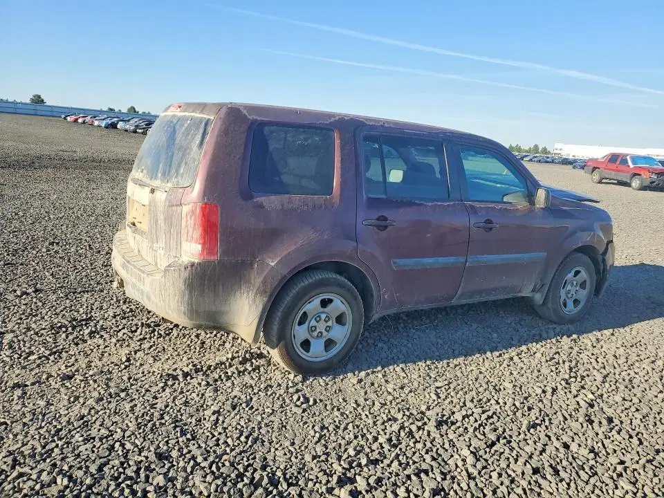 2014 HONDA PILOT VIN 5FNYF4H2XEB030341 фото 3