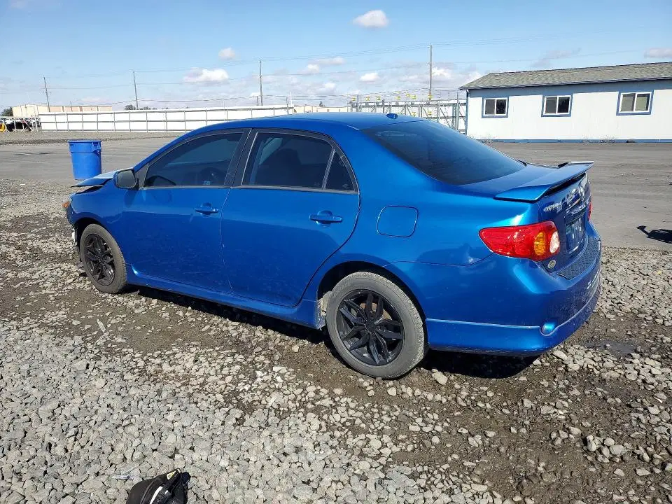2009 TOYOTA COROLLA VIN 1NXBU40E39Z124863 фото 2