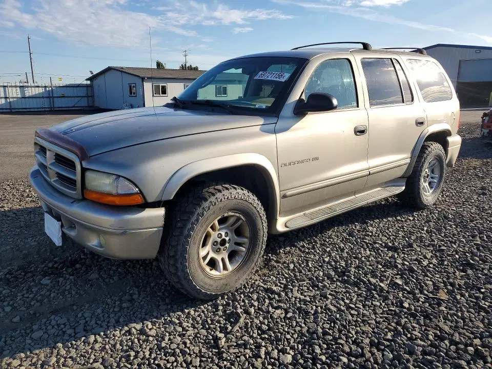 1B4HS28N81F637478 — 2001 Dodge Durango, Задняя часть (Rear End), фото до ремонта
