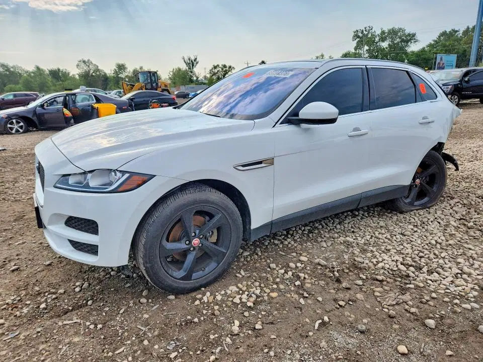 SADCJ2FX8LA637103 — 2020 Jaguar F-PACE, задняя часть, фото до ремонта